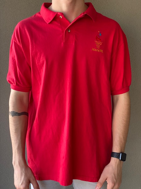 1996 Atlanta Olympics Red Polo (L)