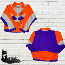 Load image into Gallery viewer, Asics	 Orange/ White/ Purple 1/4 Zip up Jumper (M)
