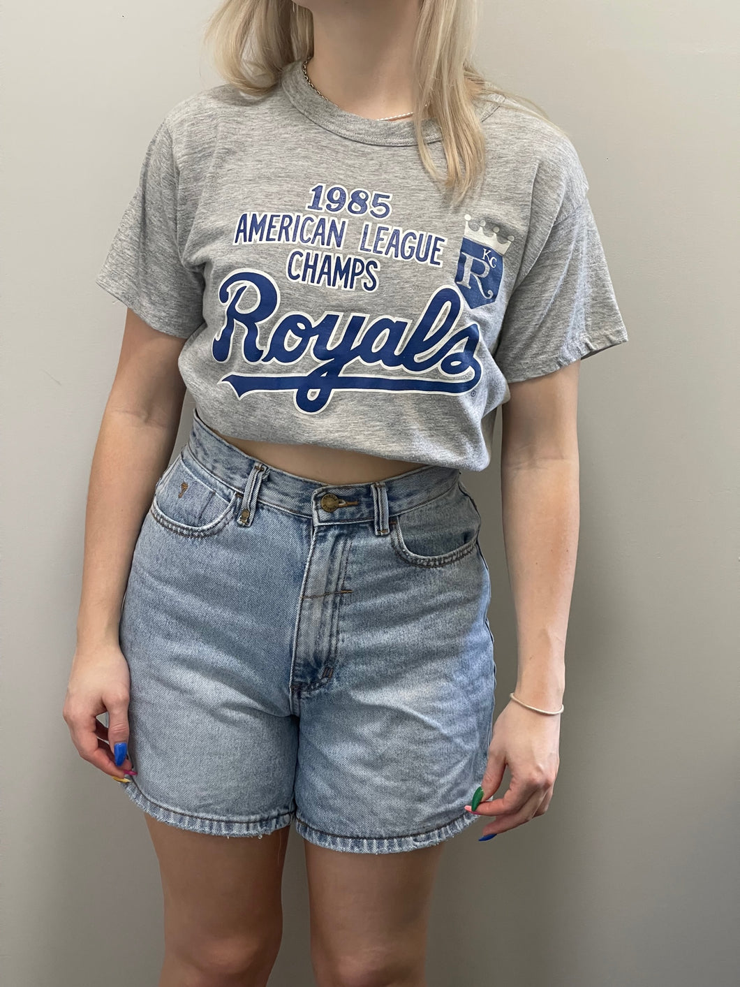 1985 ALC Royals Grey T-Shirt (L)