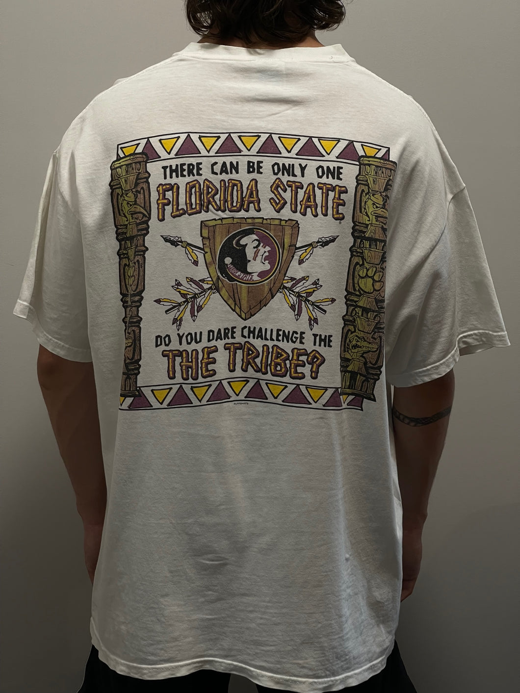 Florida State Seminoles White T-Shirt (XL)