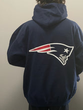 Load image into Gallery viewer, Patriots Navy Hooded Jumper (XL)
